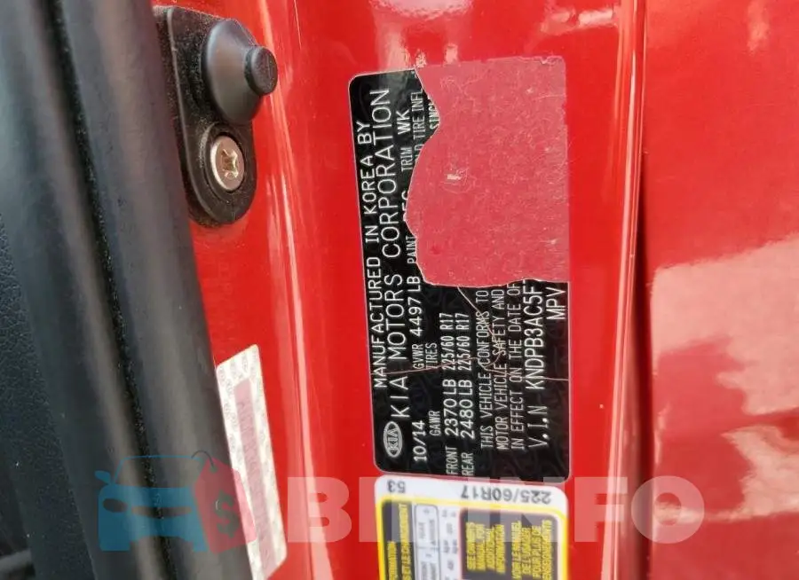 KNDPB3AC5F7724365 Photo# 12