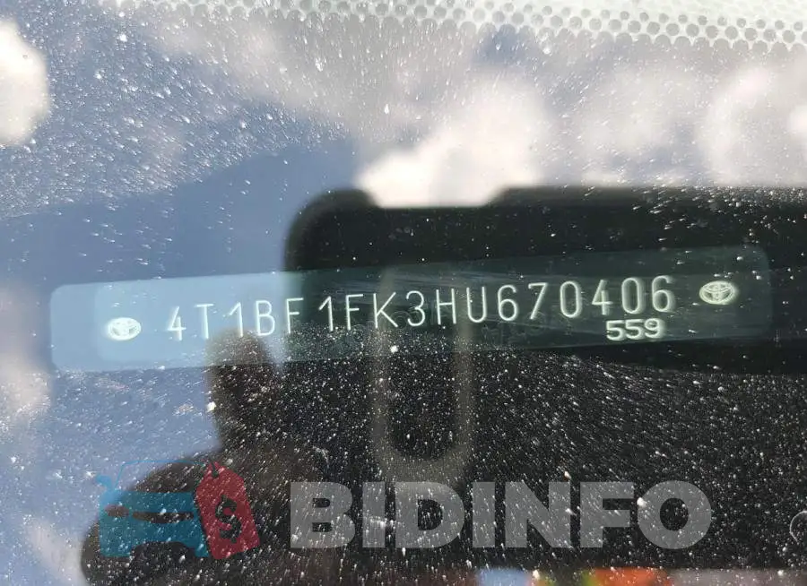 4T1BF1FK3HU670406 Photo# 12
