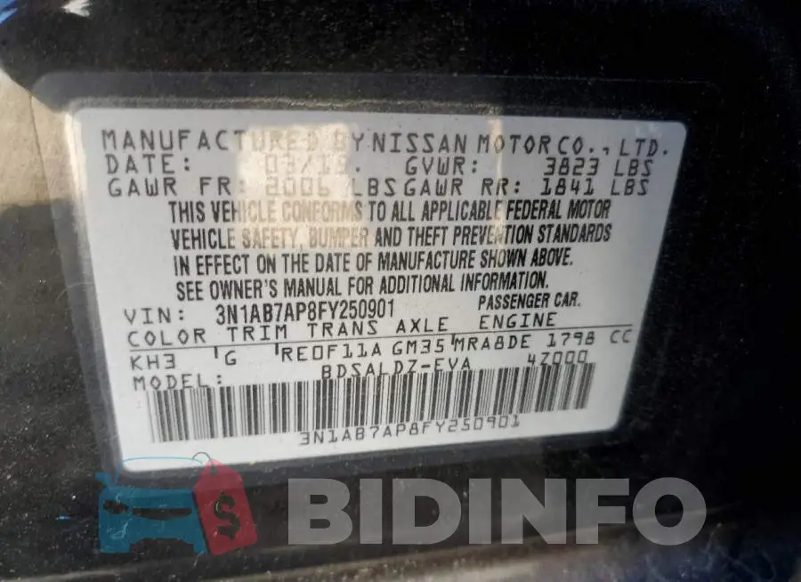3N1AB7AP8FY250901 Photo# 13