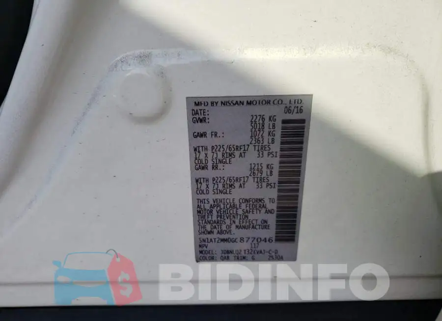 5N1AT2MM0GC877046 Photo# 13
