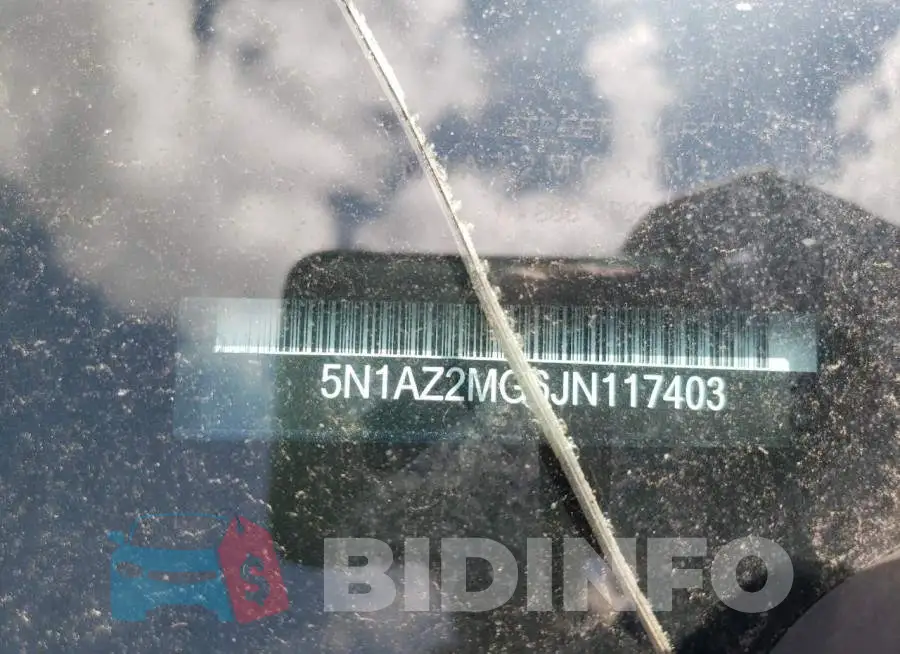 5N1AZ2MG6JN117403 Photo# 12