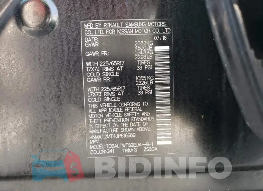 KNMAT2MT4JP616689 Photo# 14