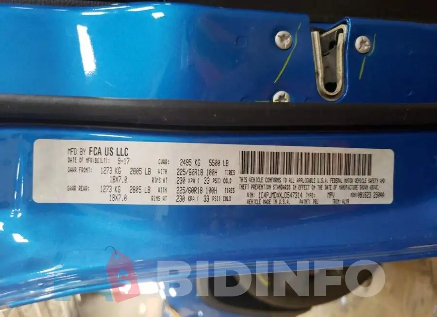 1C4PJMDXXJD547314 Photo# 12