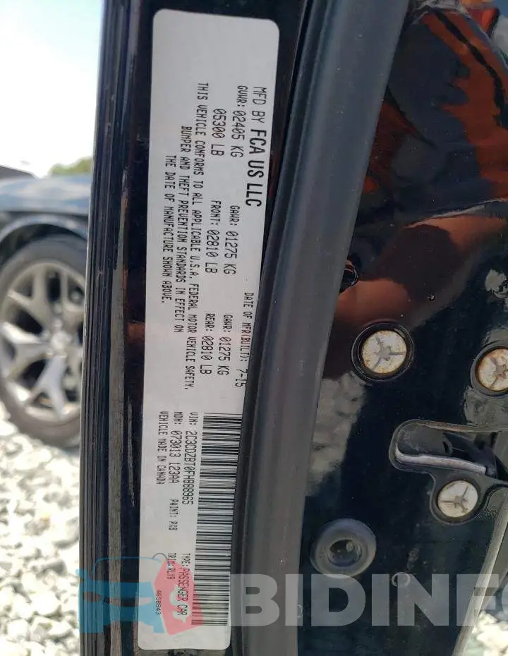2C3CDZBT0FH888965 Photo# 12