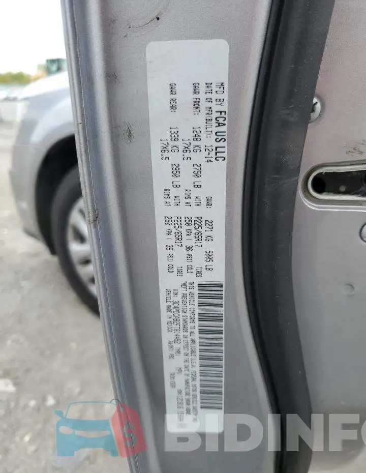 3C4PDCAB2FT614452 Photo# 13