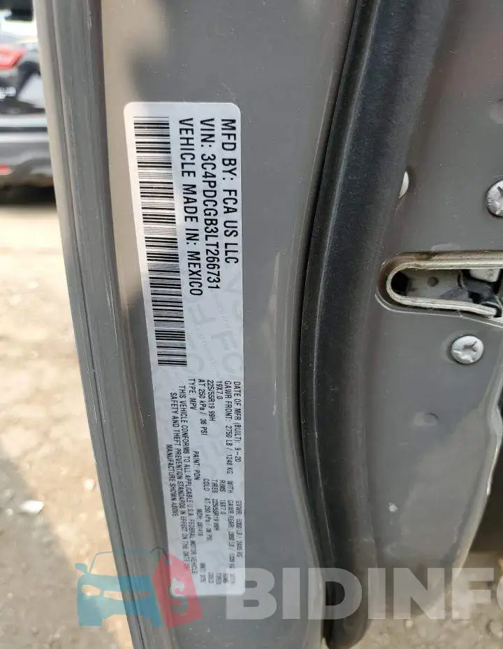 3C4PDCGB3LT266731 Photo# 12