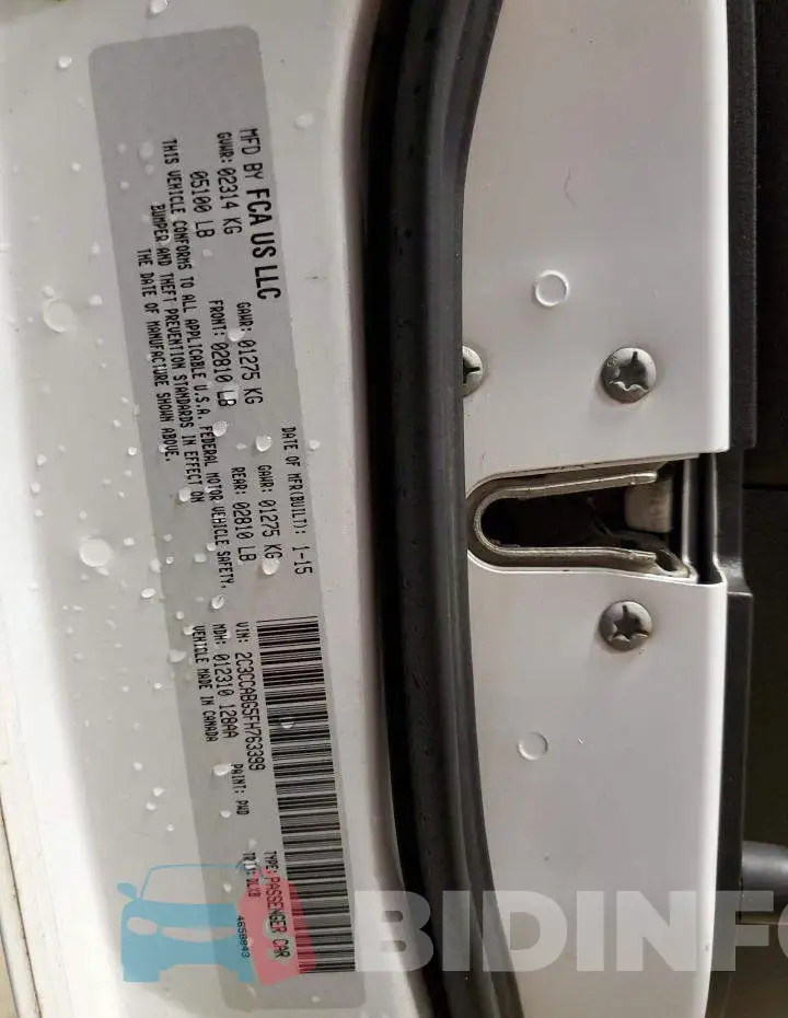 2C3CCABG5FH763399 Photo# 12