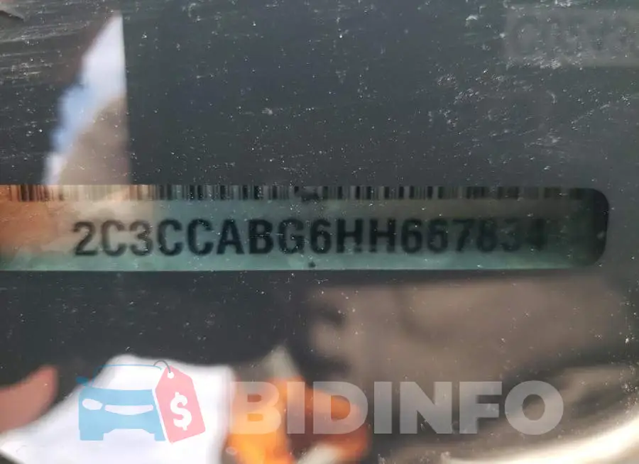 2C3CCABG6HH667834 Photo# 12