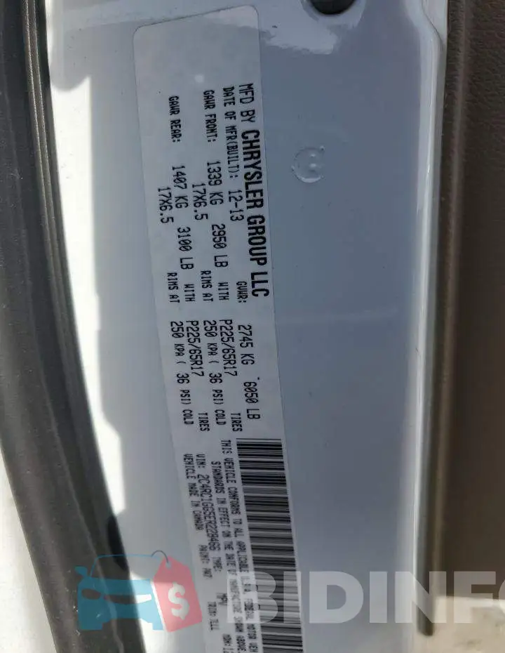 2C4RC1GG5ER228466 Photo# 14