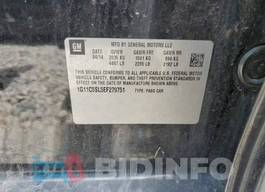 1G11C5SL5EF279751 Photo# 12