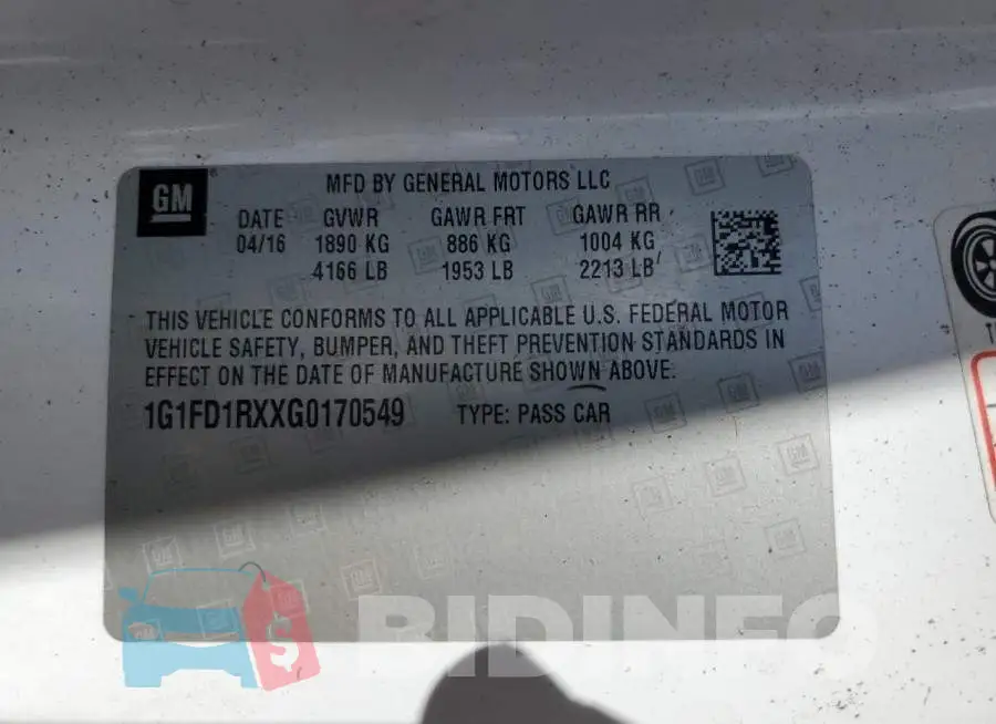 1G1FD1RXXG0170549 Photo# 12