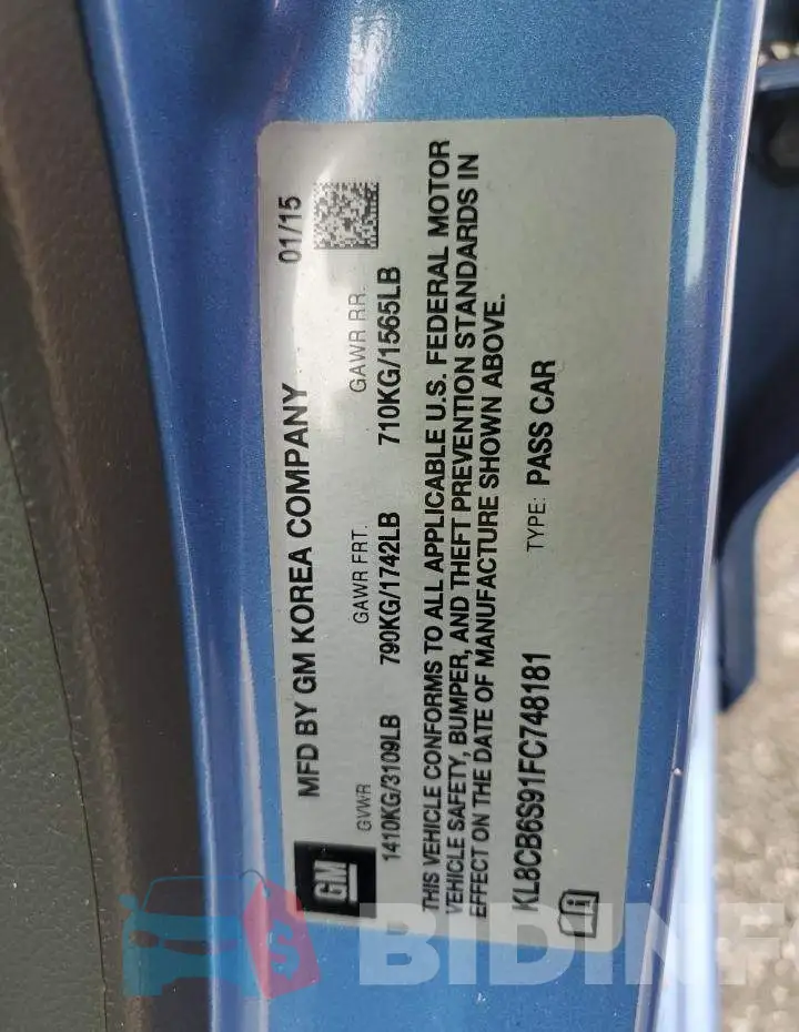 KL8CB6S91FC748181 Photo# 12