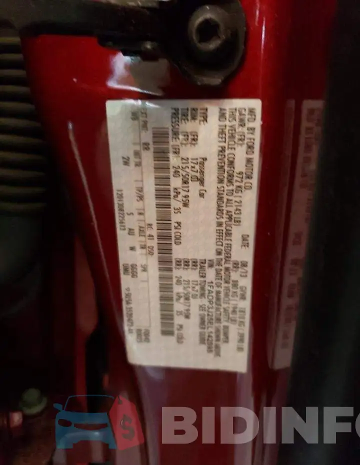 1FADP3J25EL142595 Photo# 12