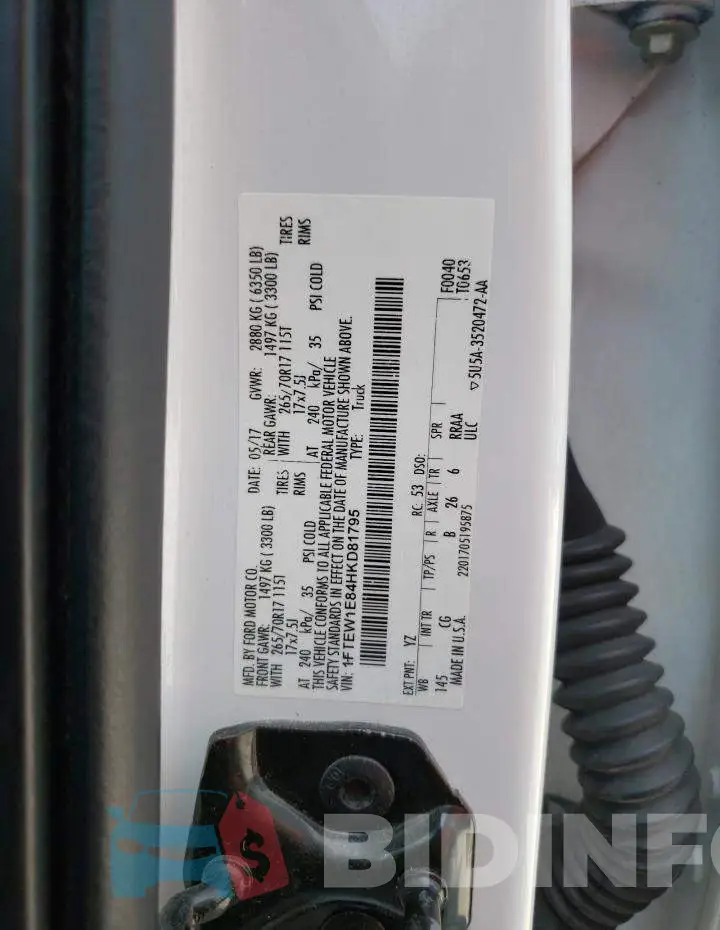 1FTEW1E84HKD81795 Photo# 12