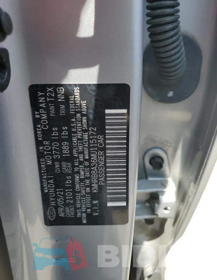 KMHRB8A36MU115172 Photo# 12