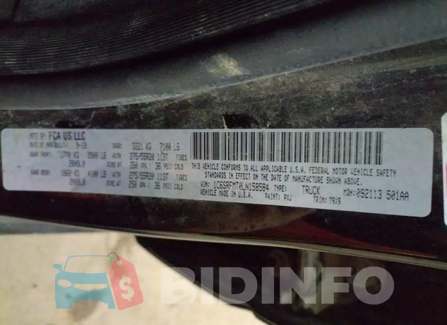 1C6SRFMT0LN158584 Photo# 13