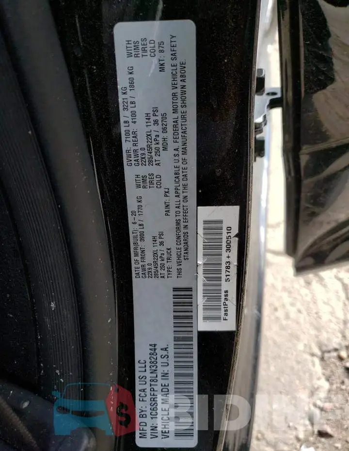 1C6SRFPT8LN382844 Photo# 12