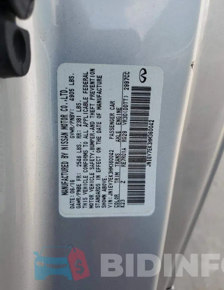 JN1EV7EK3HM360042 Photo# 12