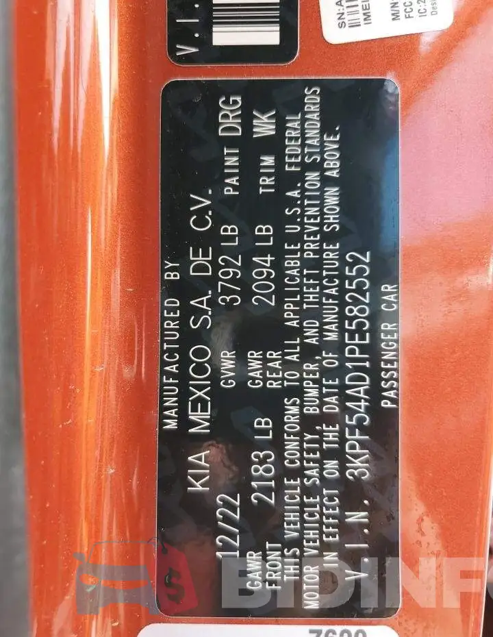 3KPF54AD1PE582552 Photo# 12