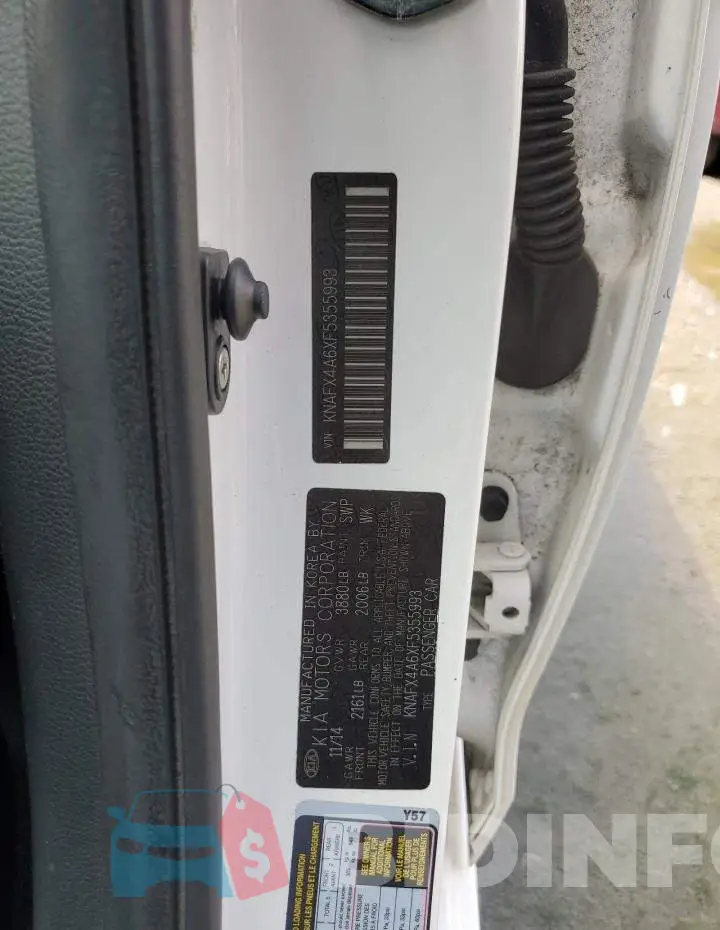 KNAFK4A67E5171348 Photo# 12
