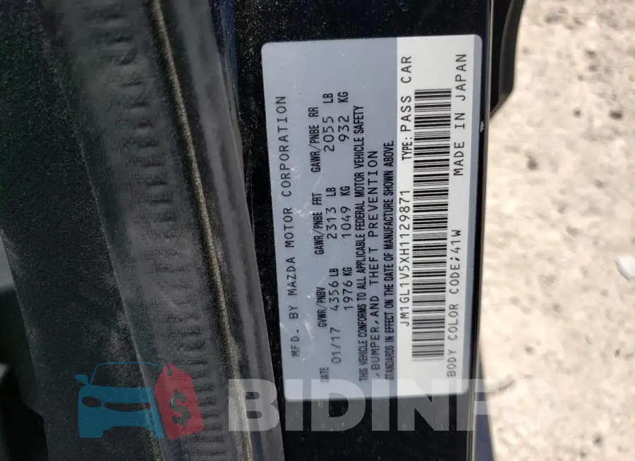 JM1GL1V5XH1129871 Photo# 12