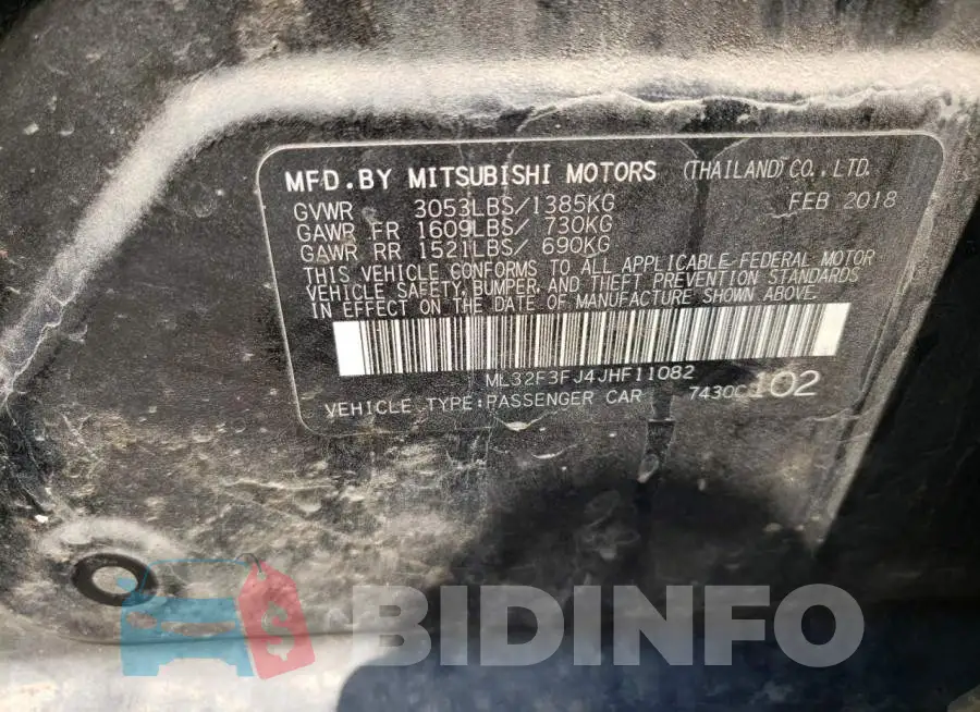 ML32F3FJ4JHF11082 Photo# 12