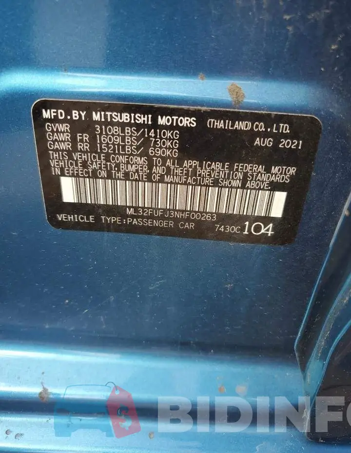 ML32FUFJ3NHF00263 Photo# 12