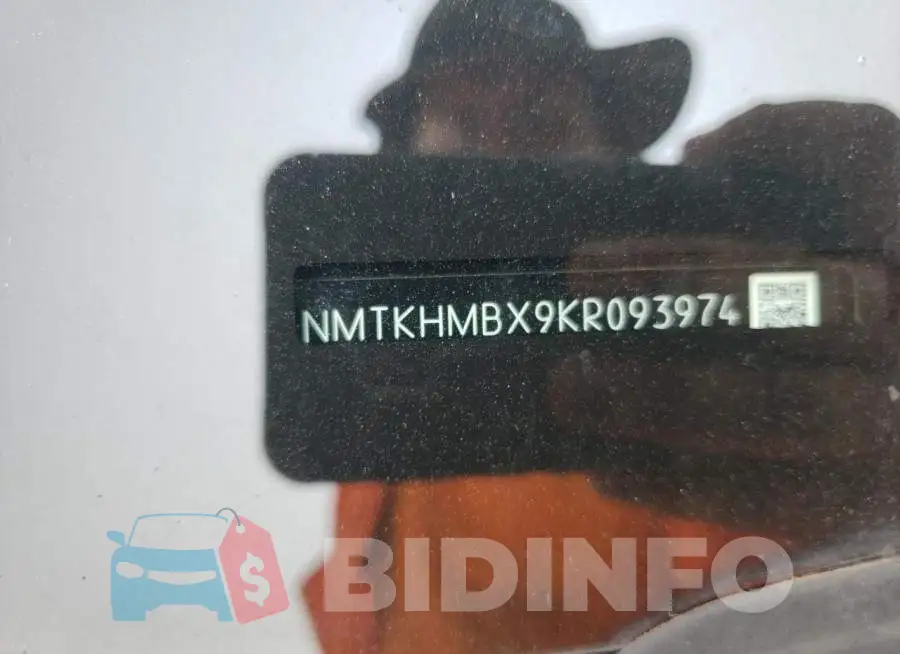 NMTKHMBX9KR093974 Photo# 12