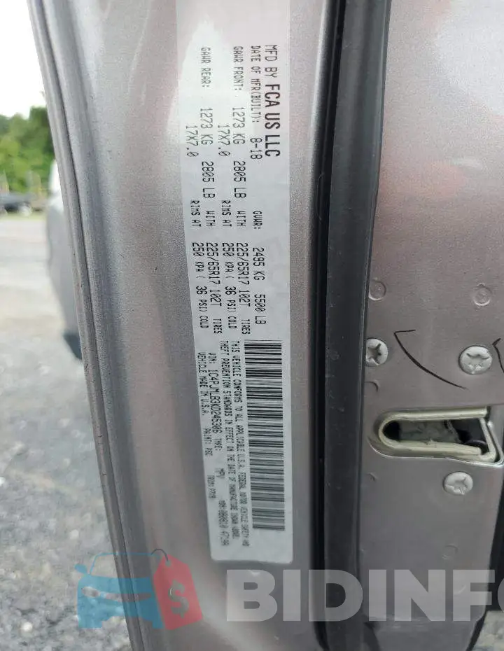 1C4PJMLB3KD245306 Photo# 12