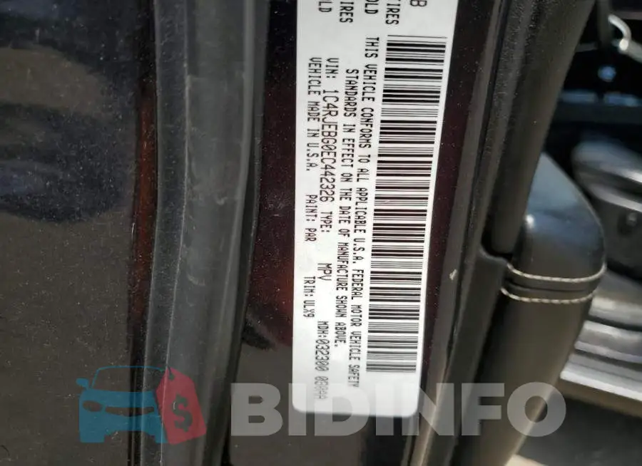 1C4RJEBG0EC442326 Photo# 13