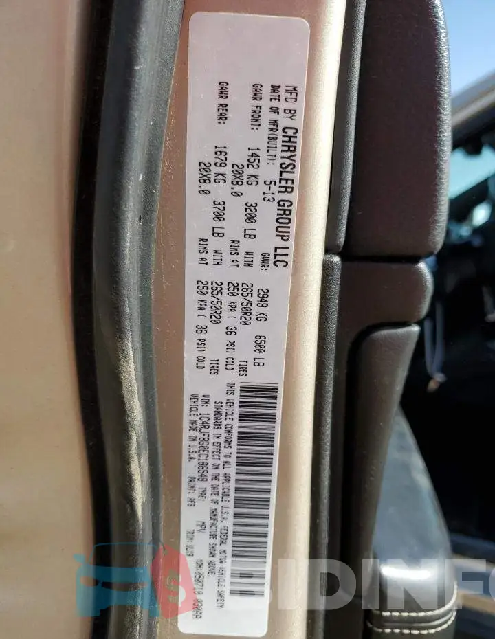 1C4RJFBG0EC186548 Photo# 13
