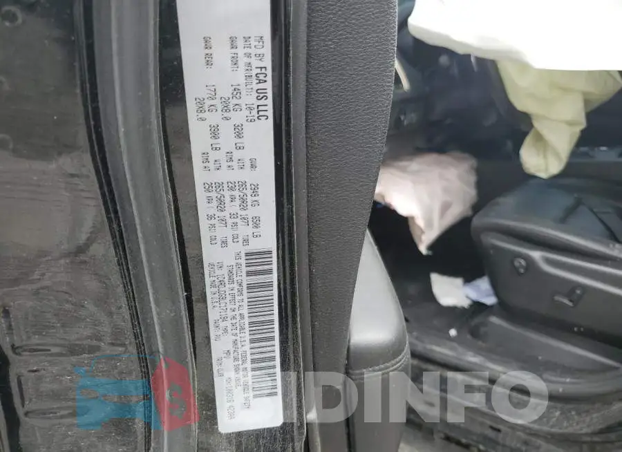 1C4RDJDG9LC171194 Photo# 13