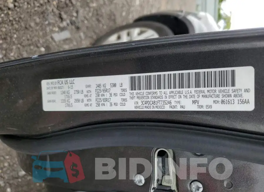 3C4PDCAB1FT735246 Photo# 13