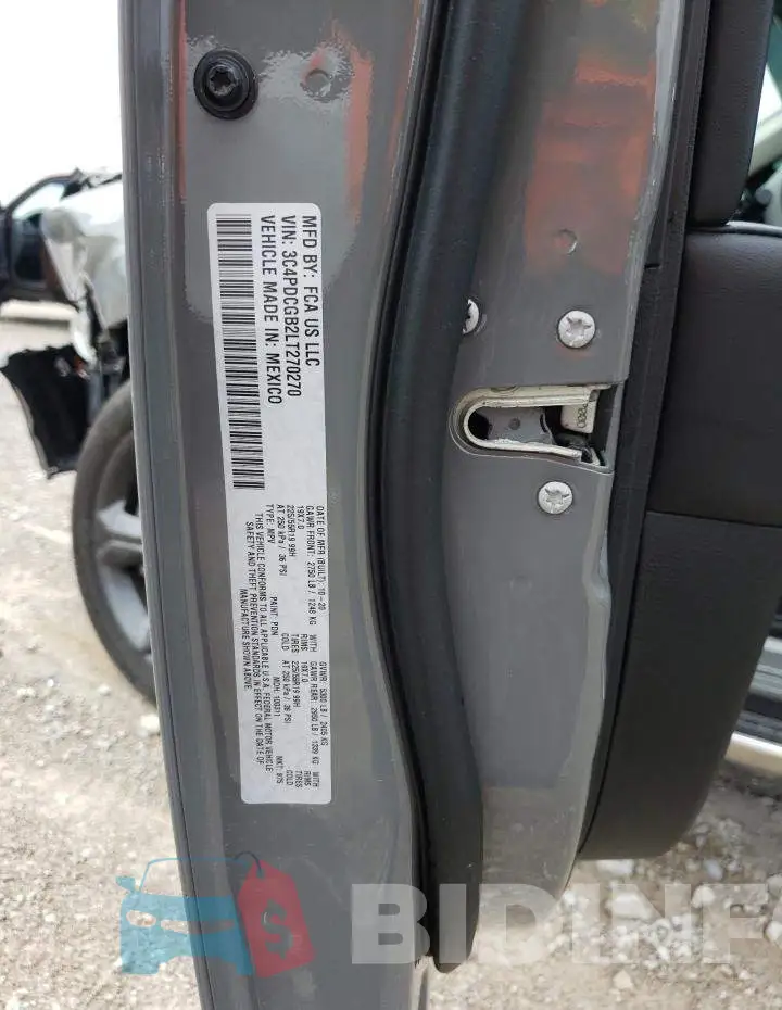 3C4PDCGB2LT270270 Photo# 13