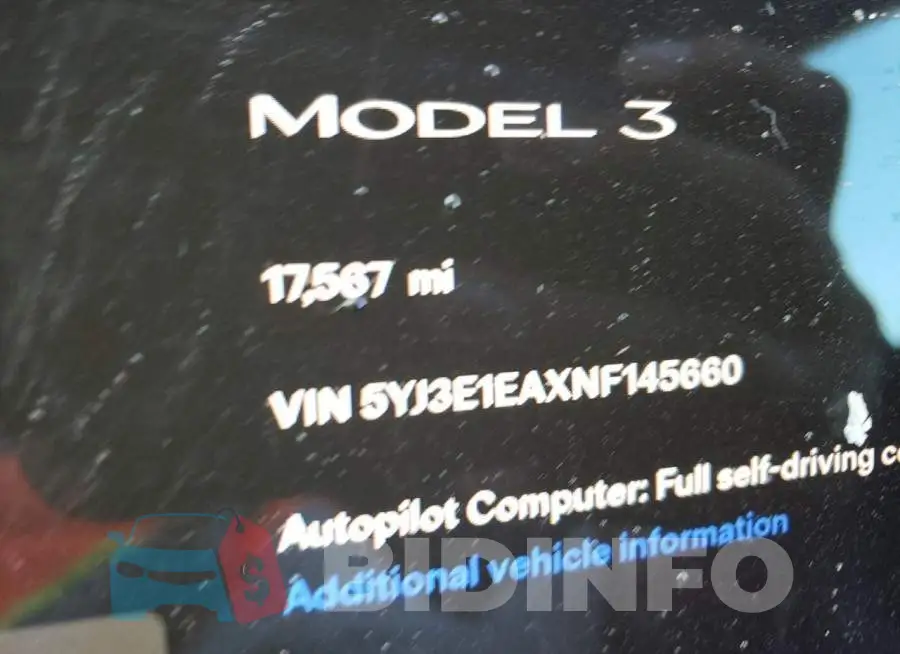 5YJ3E1EAXNF145660 Photo# 8