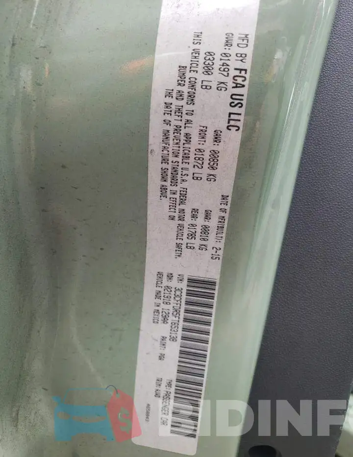 3C3CFFDR5FT653138 Photo# 12