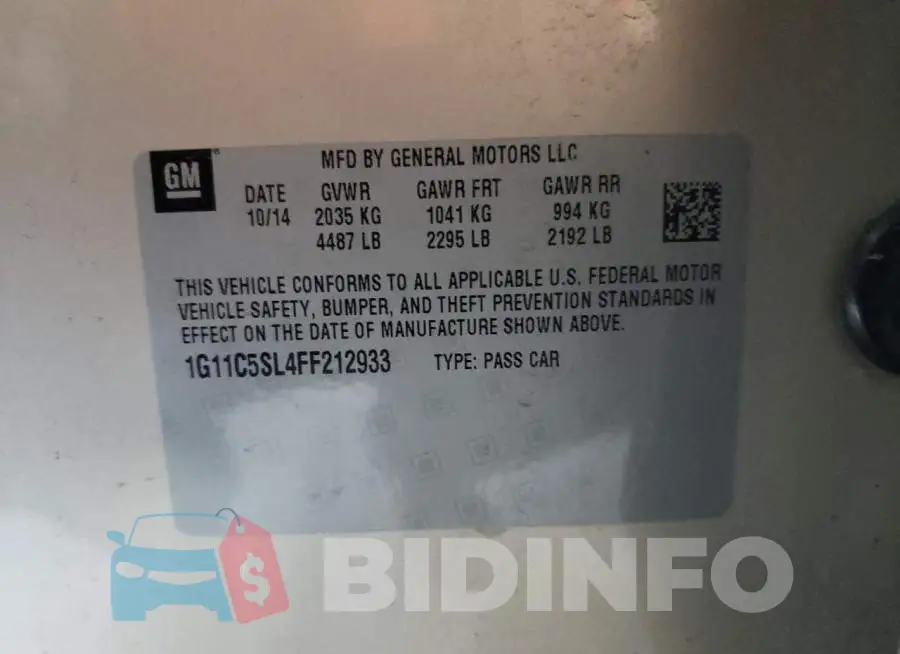 1G11C5SL4FF212933 Photo# 12