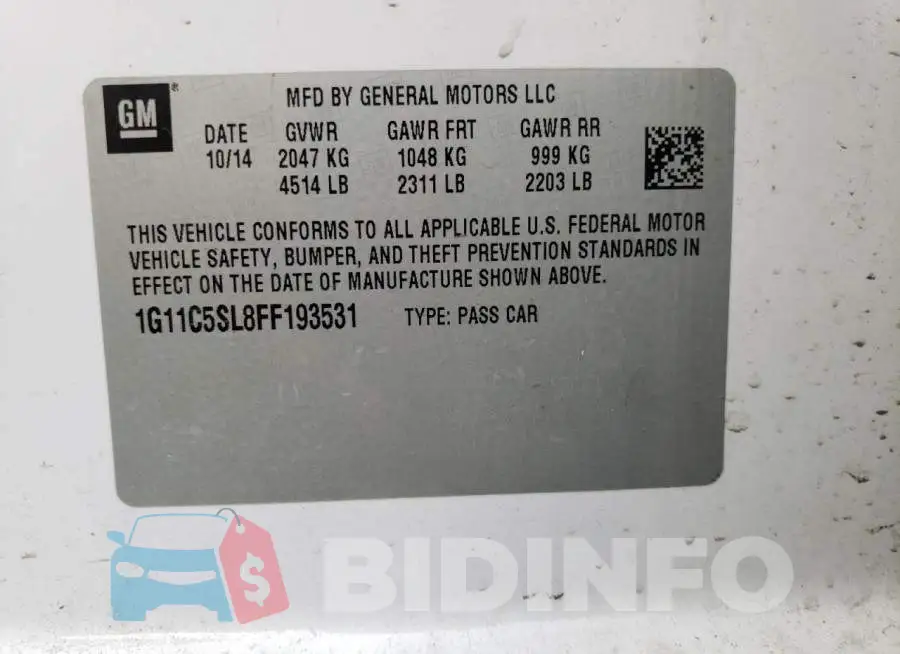 1G11C5SL8FF193531 Photo# 12