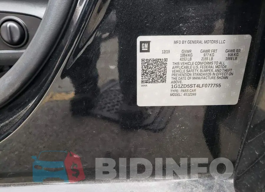 1G1ZD5ST4LF077755 Photo# 12