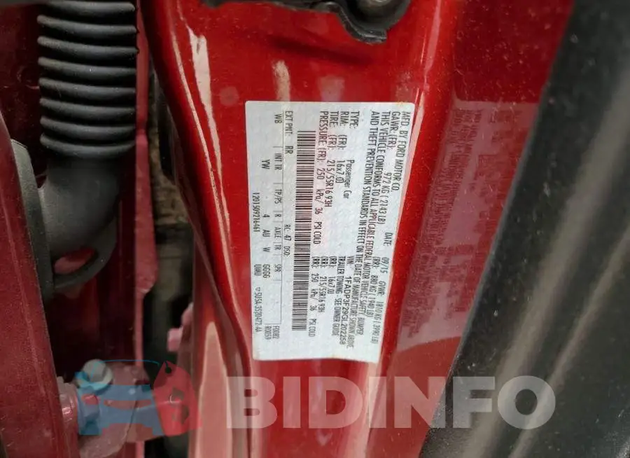 1FADP3F29GL202258 Photo# 12