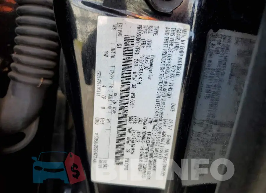 1FADP3FE5HL220915 Photo# 12