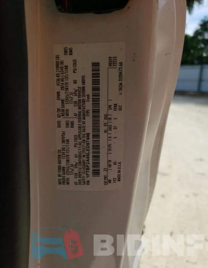 1FTBF2A66LED97498 Photo# 12