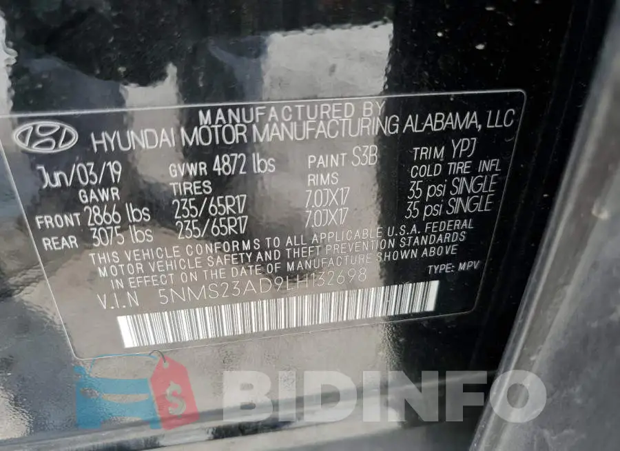 5NMS23AD9LH132698 Photo# 13