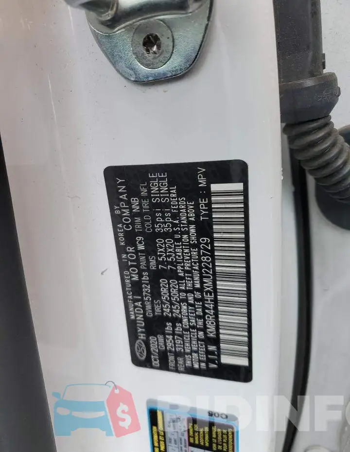KM8R44HEXMU228729 Photo# 12