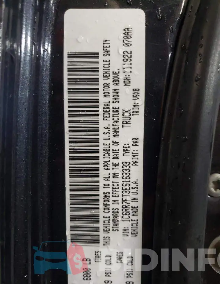 1C6RR7FT3ES163333 Photo# 10