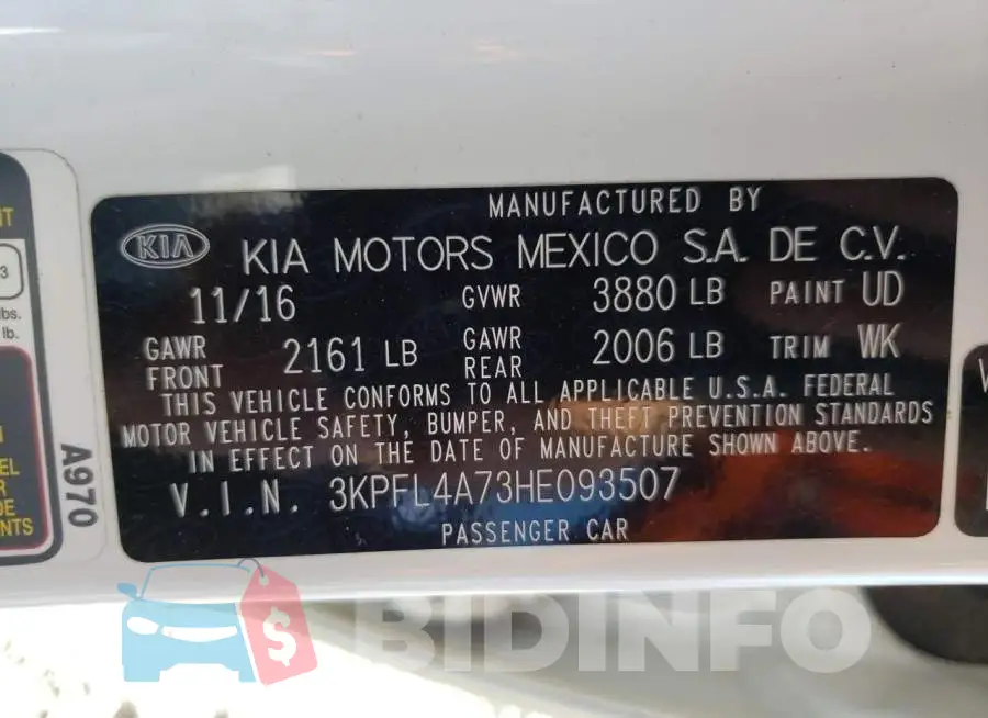 3KPFL4A73HE093507 Photo# 12