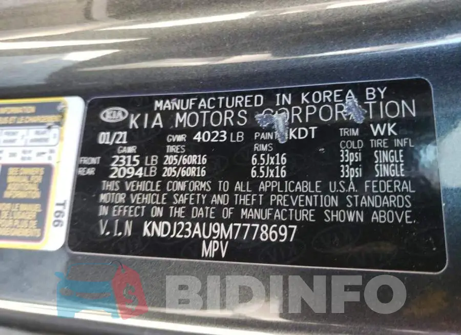 KNDJ23AU9M7778697 Photo# 12