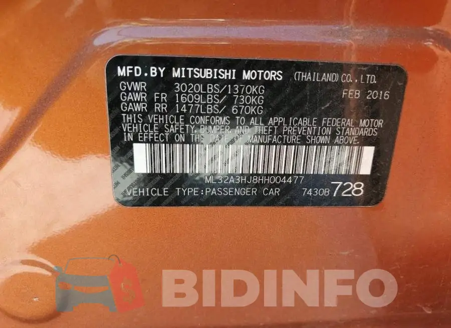 ML32A3HJ8HH004477 Photo# 13