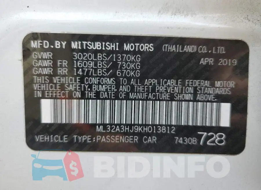 ML32A3HJ9KH013812 Photo# 12