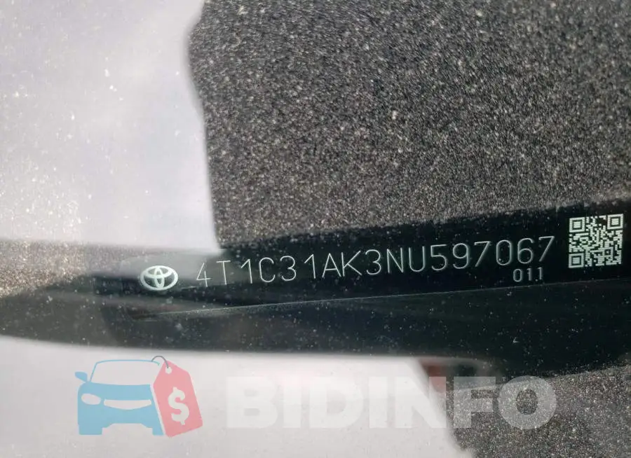 4T1C31AK3NU597067 Photo# 13